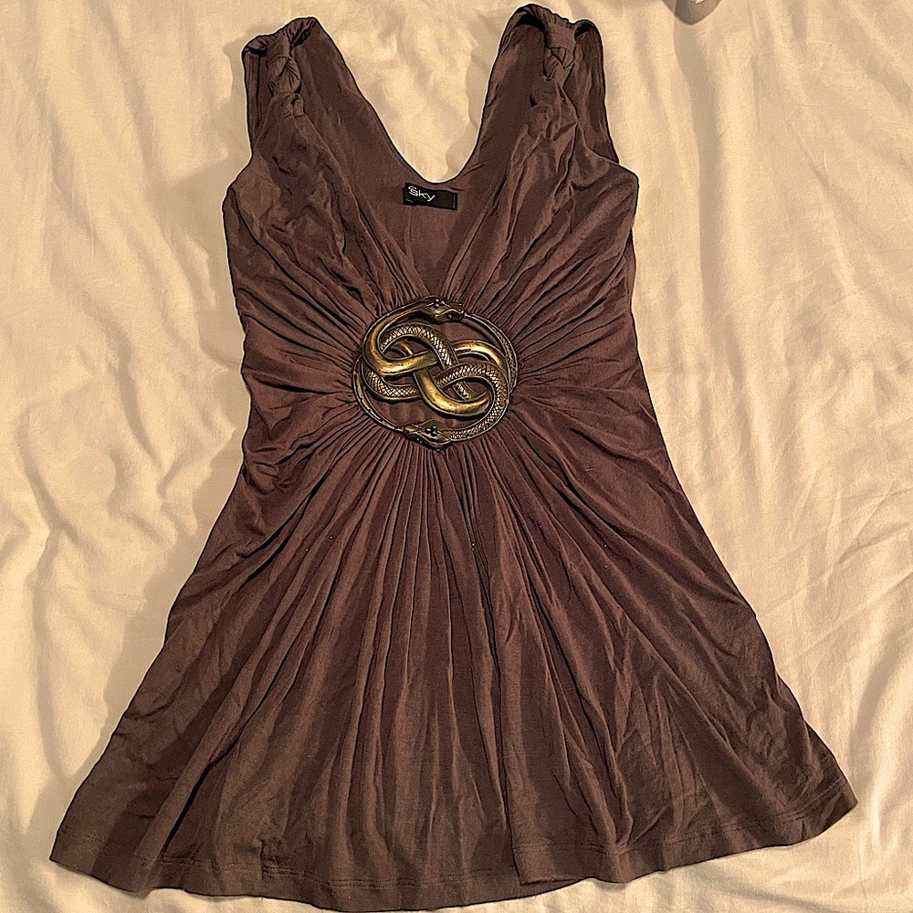 Sky Olive Green Top/ Tunic